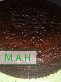 A picture of Most Amazing Chocolate Cake Ever (actual name of the cake 😂).
