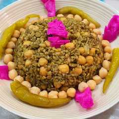 فريكة بالحمص بنكهة الكاري😍-レシピのメイン写真
