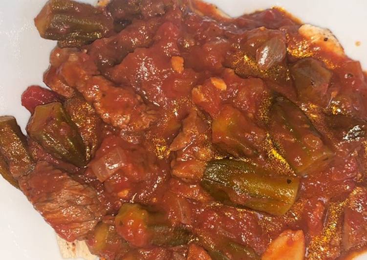 'Bamia' Lamb Okra Stew