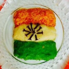 A picture of Tricolour HalwaGajar HalwaSuji HalwaMatar Halwa.