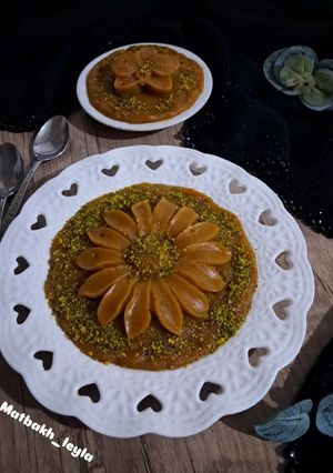عکسی از دستور حلوا بدون شهد