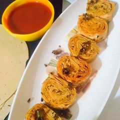 A picture of Papad Patra.
