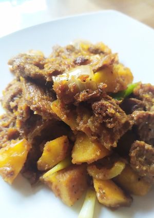 Foto resep Semur Daging Kering