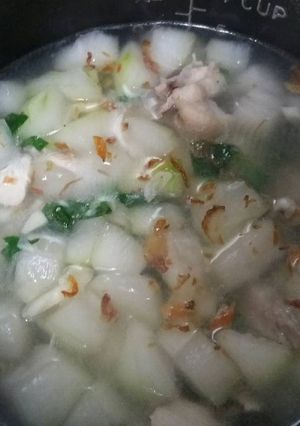 Foto resep Sayur beligo n ayam awut2an😁😁