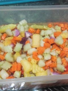Foto resep Acar Nanas Wortel Timun