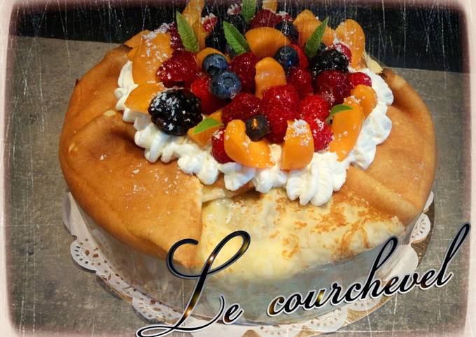 Le Courchevel A La Framboise De Les Gourmandises De Nanou Cookpad