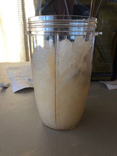 A picture of Grapefruit granita.