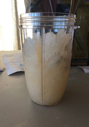 A picture of Grapefruit granita.
