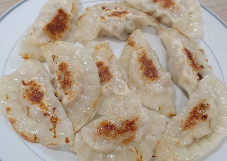 Easiest Way to Make Super Quick Homemade Gyozas