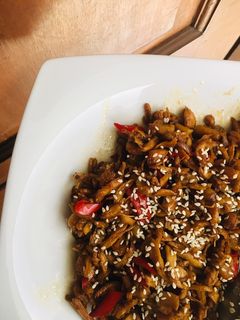 Foto resep Ayam Suwir Kecap Simple