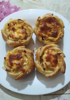 Una foto de Empanadas/canastas de pollo exquisitas