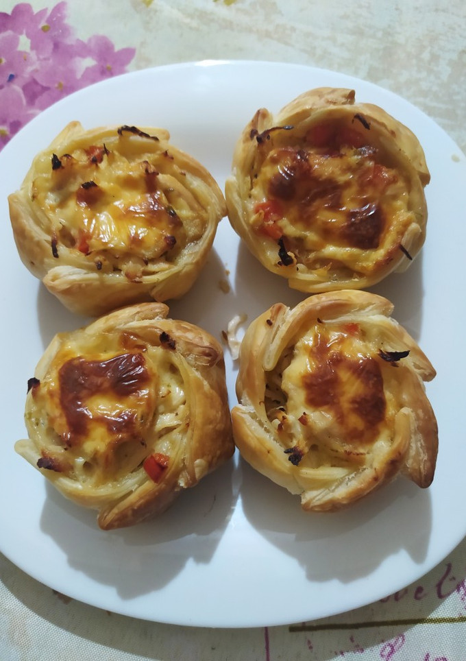 Una foto de Empanadas/canastas de pollo exquisitas