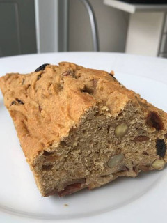 Una foto de Budín de manzana sin azúcar