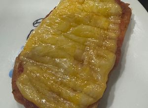 Una foto de Pan pizza