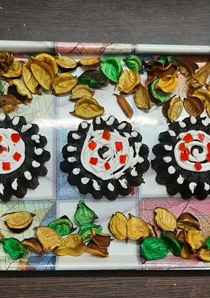A picture of Oreo cupcakes.