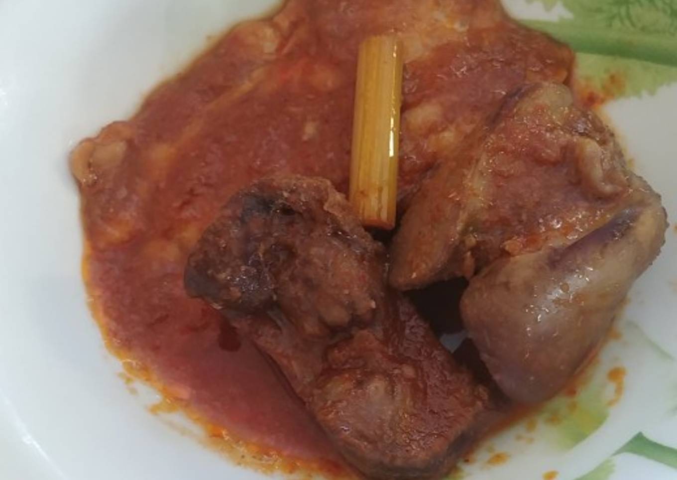 Lapis hati ayam tempe