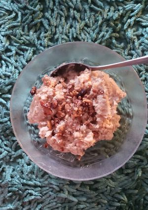 Foto resep Oatmeal gula merah susu