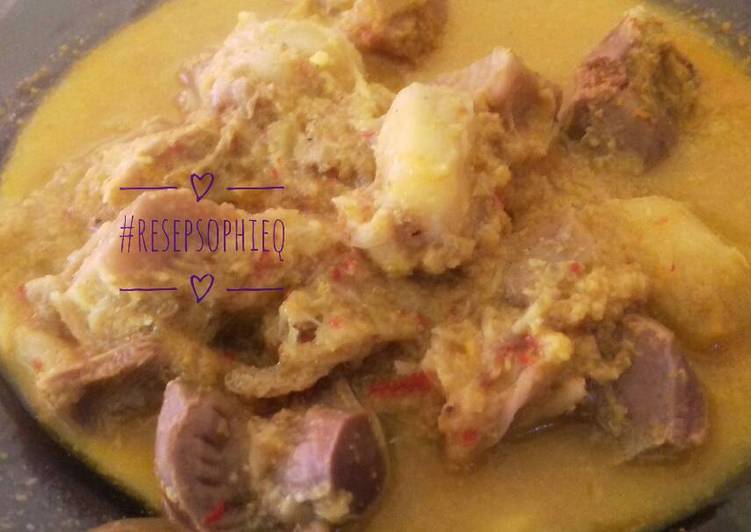 Resep Gulai Nangka Hati Ampela Ayam#pr_recookrancakbana yang simpel