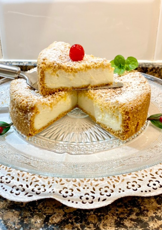 Una foto de Tarta cremosa