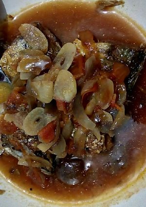 Foto resep Ikan asin saus tiram