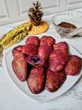 Ubi Ungu Krispi Saus Coklat