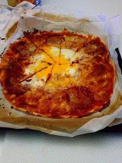 Una foto de Pizza casera
