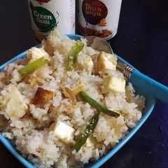 A picture of Paneer fried rice.