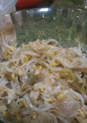 Foto resep Oseng taoge tempe