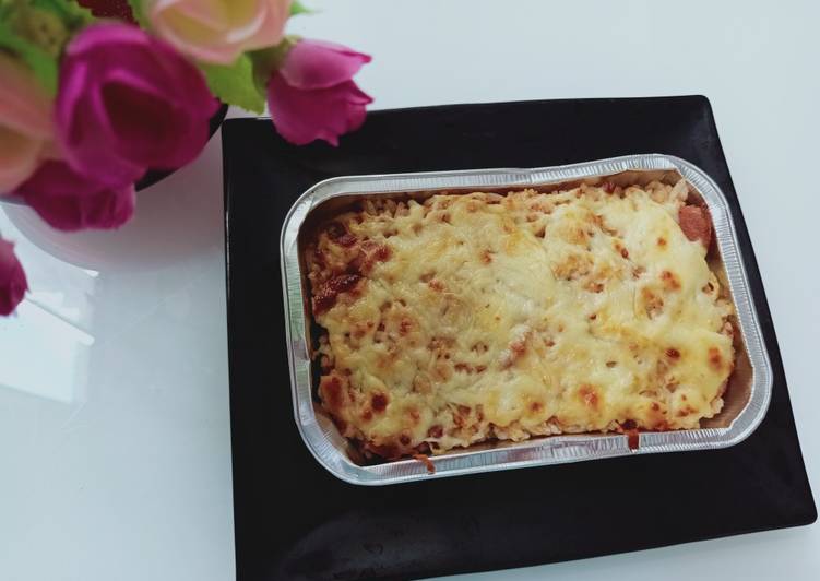 Nasi panggang simple