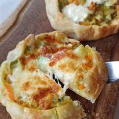A picture of Mini quiche de zapallito.