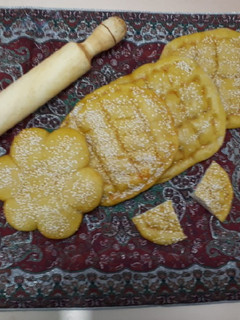 عکسی از دستور نان پیده