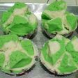 Bolu kukus cup pandan lembut