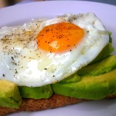 A picture of Sunny Side Up Avocado Toast.