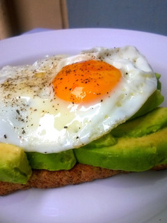 A picture of Sunny Side Up Avocado Toast.