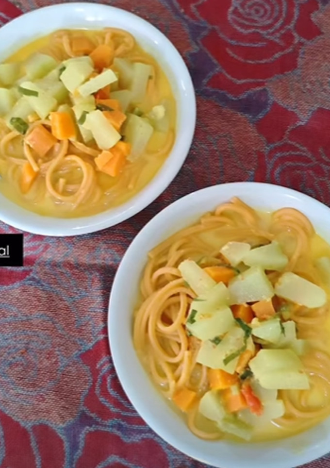 Foto resep Mie Gomak Kuah Tanpa Andaliman