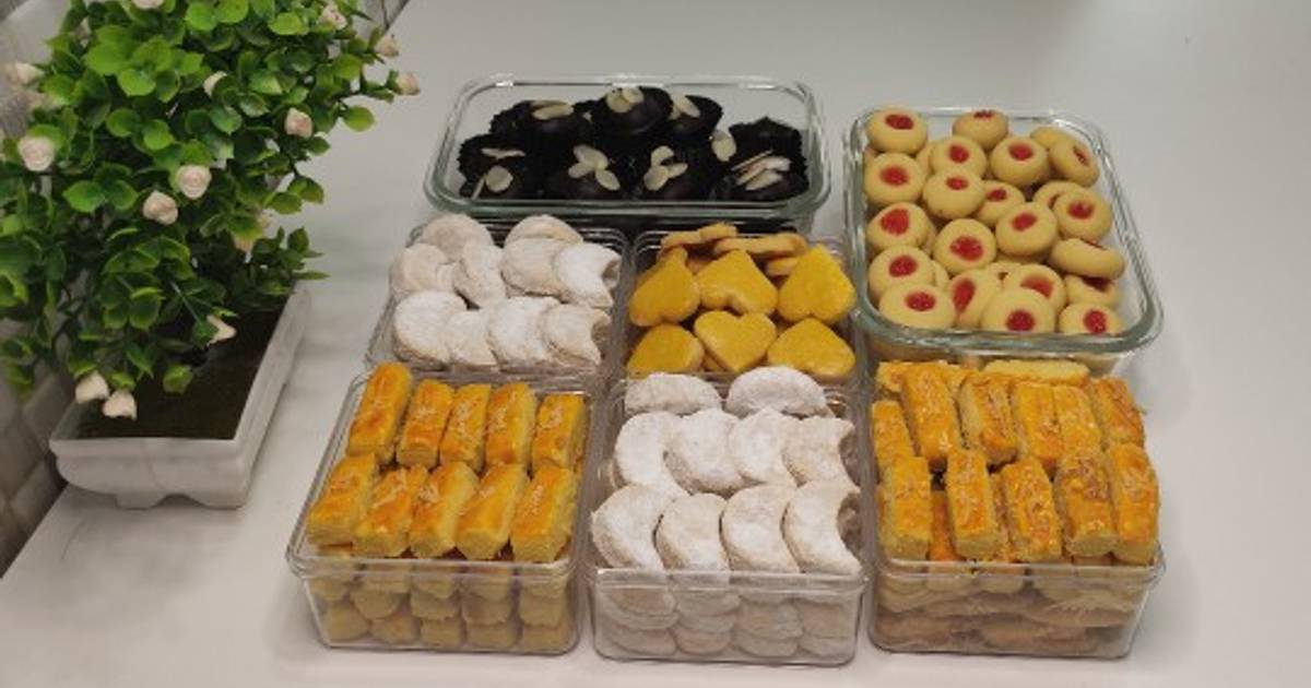 Resep RESEP KUE KERING - 1 ADONAN JADI 5 JENIS KUE KERING Oleh ...