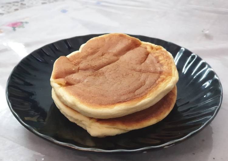 Cara Gampang Membuat Fluffy Pancake / Panekuk Empuk, Enak Banget