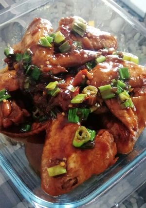Foto resep Sayap ayam masak bawang bombay