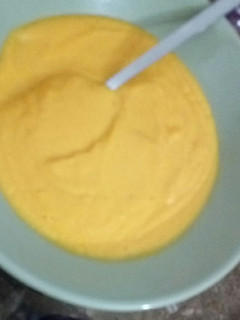 Una foto de Puré de boniato