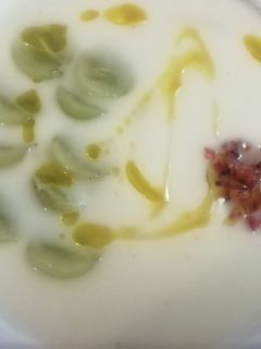 Una foto de Sopa de melón a mi manera