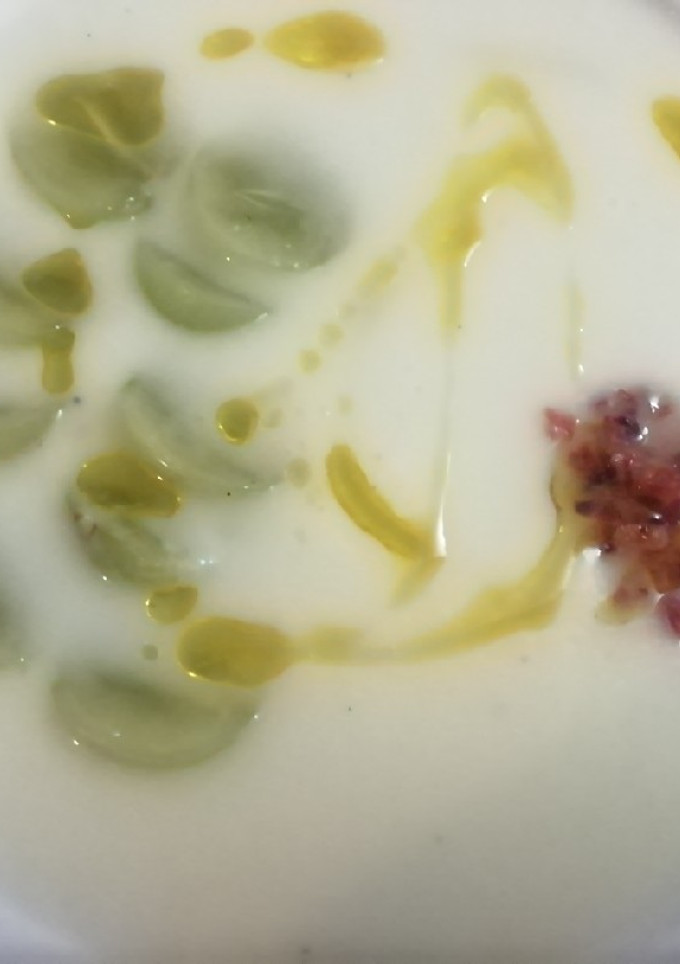 Una foto de Sopa de melón a mi manera