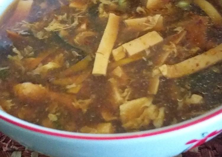 Chinese hot and sour soup