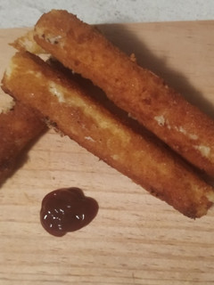Una foto de Fingers queso