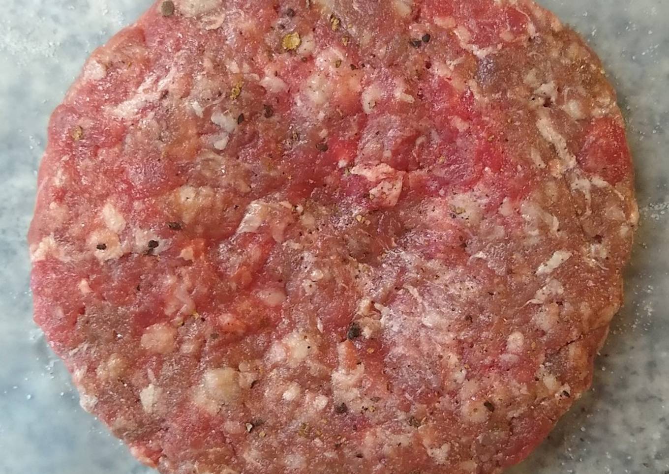 Hamburguesas caseras de carne para freezar