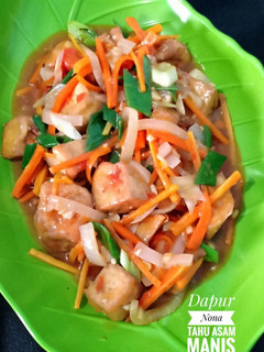 Foto resep Tahu asam manis