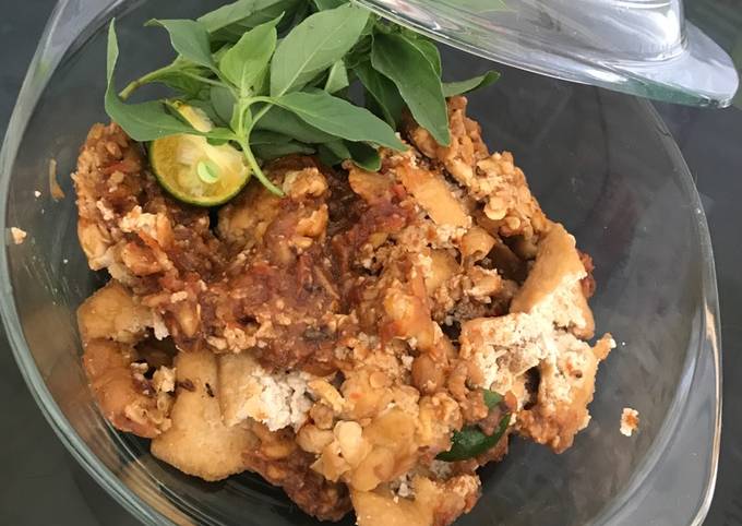 Cara Memasak Tahu tempe penyet Untuk Jualan