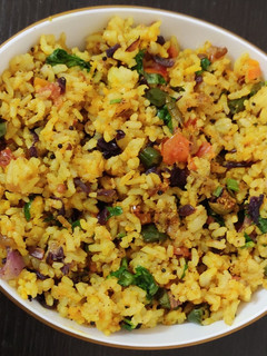 காய்கறி மிளகு சாதம் (veg pepper rice) (Kaaikari milagu satham recipe in tamil) செய்முறை முக்கிய புகைப்படம்