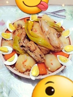 صورة لوصفة 🤩 شخشوخة الظفر الشاوية 🥰🥰