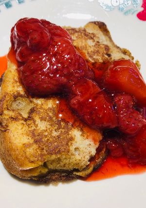 A picture of Strawberry 🍓 Sauce.