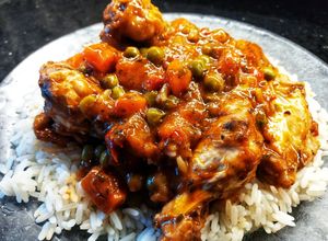 Una foto de Estofado de alitas de pollo 🍗